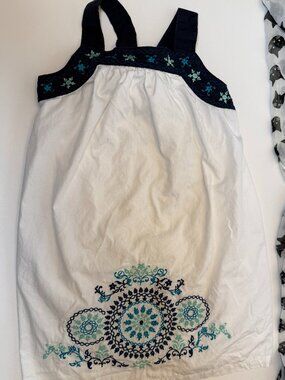 Maggie & Zoe 3T Embroidered 100% Cotton Lined Dress